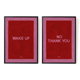 Hotel Magique - Wake Up, No Thank you Set of 2 - A4 - HAYGEN