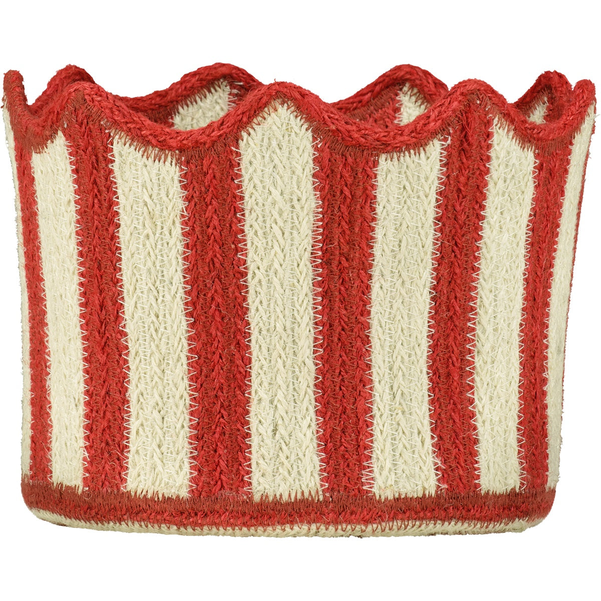 Tulip Basket - Red - 23x18cm - HAYGEN