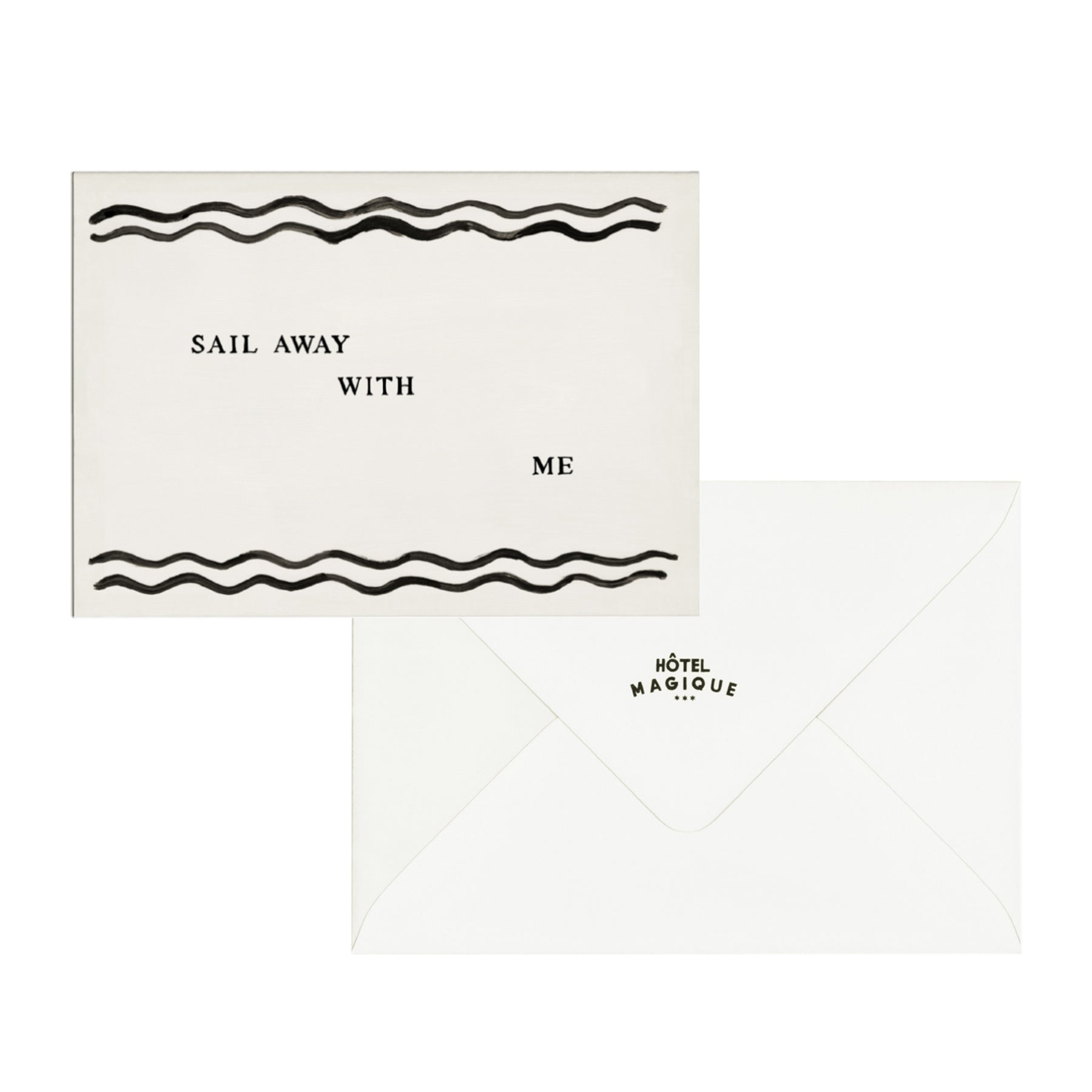 Hotel Magique - Sail Away with me Greeting Card - HAYGEN