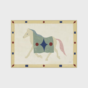 The Poster Club x Lucrecia Rey Caro - Horse Geometri- 50x70cm Product Image