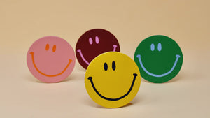 Ark - Happy Face Coasters - Set of 4 - HAYGEN