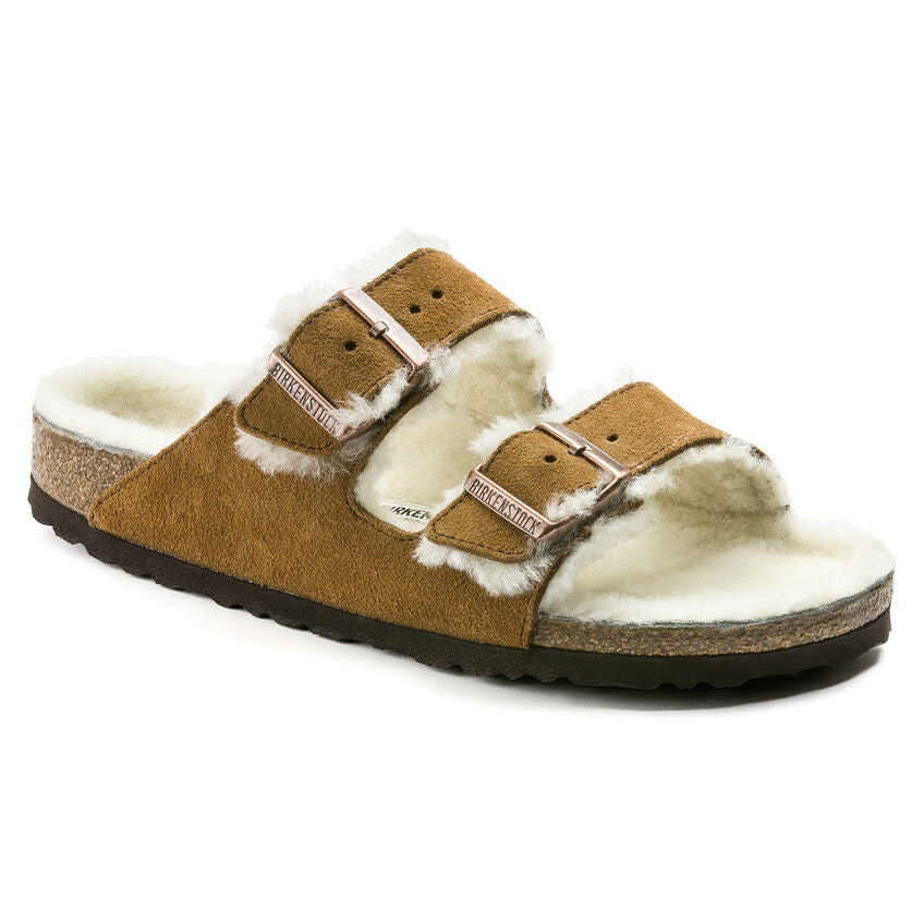 Birkenstock - Arizona Shearling - Mink - HAYGEN