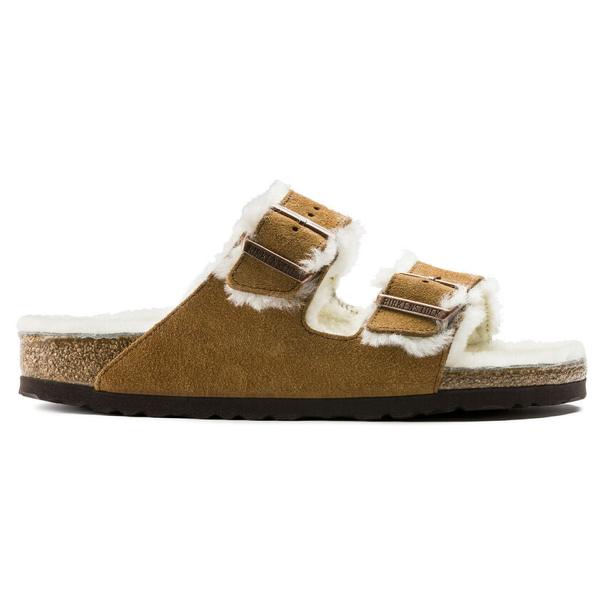Birkenstock - Arizona Shearling - Mink - HAYGEN