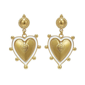 Soru - Sicilian Heart Earrings - HAYGEN