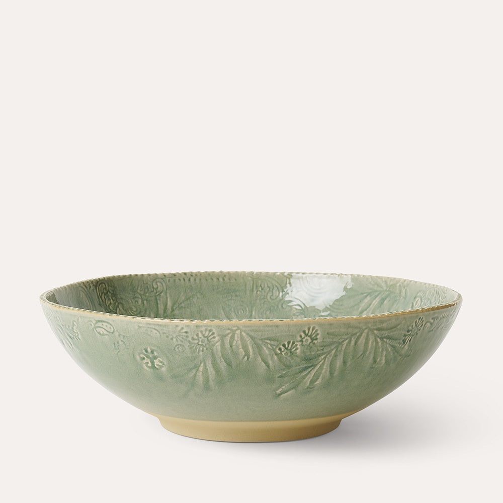 Sthal - Large Bowl 35cm - Antique Green - HAYGEN