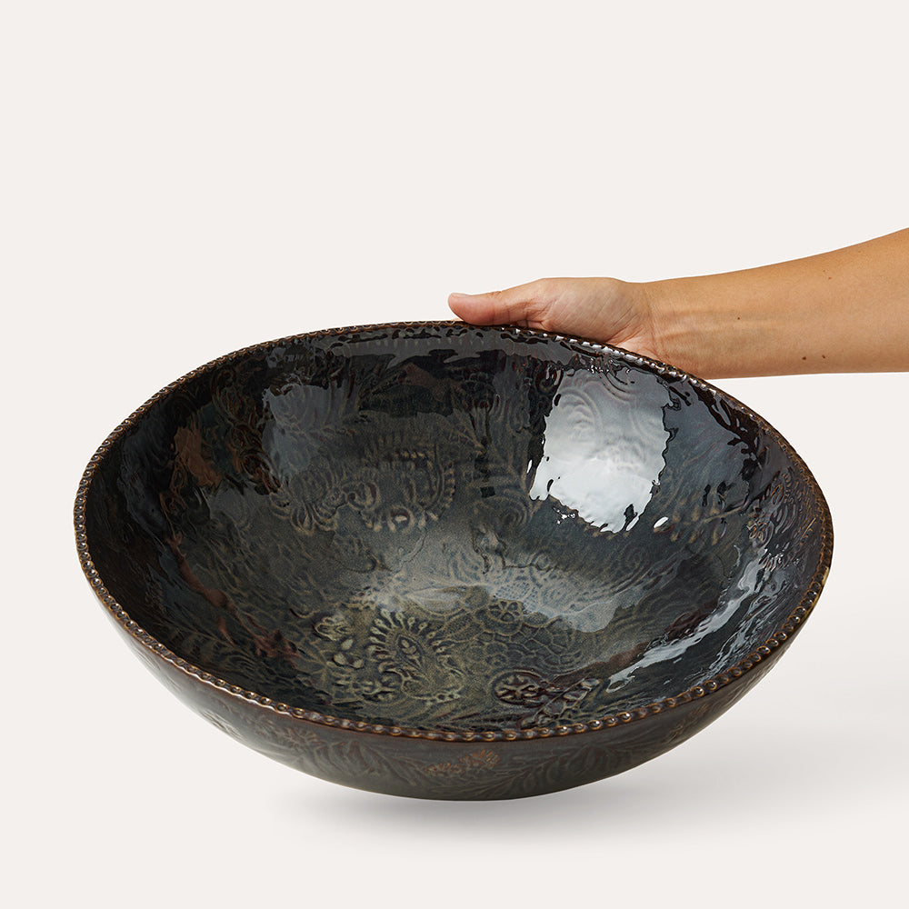 Sthal - Large Bowl 35cm - Fig - HAYGEN