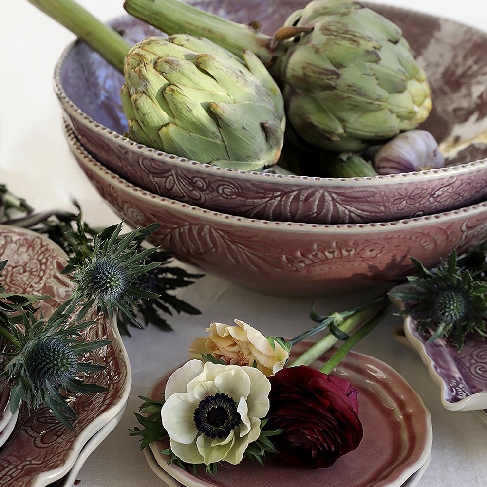 Sthal - Large Bowl 35cm - Antique Green - HAYGEN