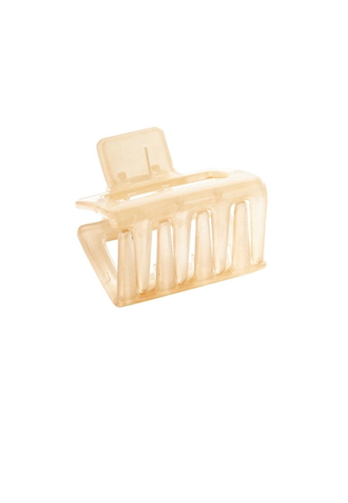 Square Hair Claw - Nude - HAYGEN