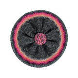 Quinton & Chadwick - Tweed Pattern Beret Pink - HAYGEN