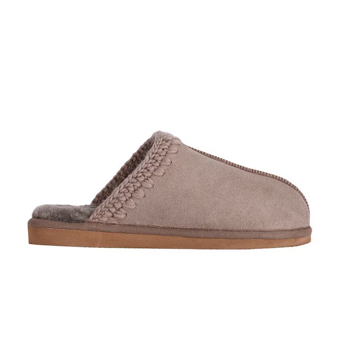 Shepherd - Selina Slippers Stone - HAYGEN