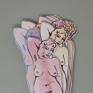 Ark - Relaxed Nude Bookmark - Woman - HAYGEN