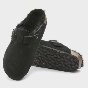 Birkenstock - Boston Shearling Black Product Image