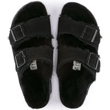 Birkenstock - Arizona Shearling - Black - HAYGEN