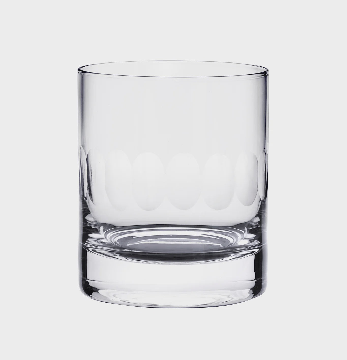 The Vintage List - Set of 2 whisky glasses with Lens design - HAYGEN