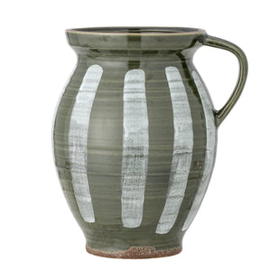 Bloomingville - Frigg Vase - Green Stoneware - HAYGEN