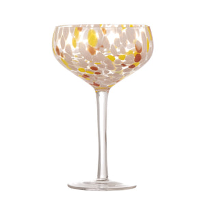Bloomingville - Lilya Cocktail Glass Rose Glass - HAYGEN