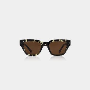 Kaws Sunglasses - Black / Yellow Tortoise - HAYGEN