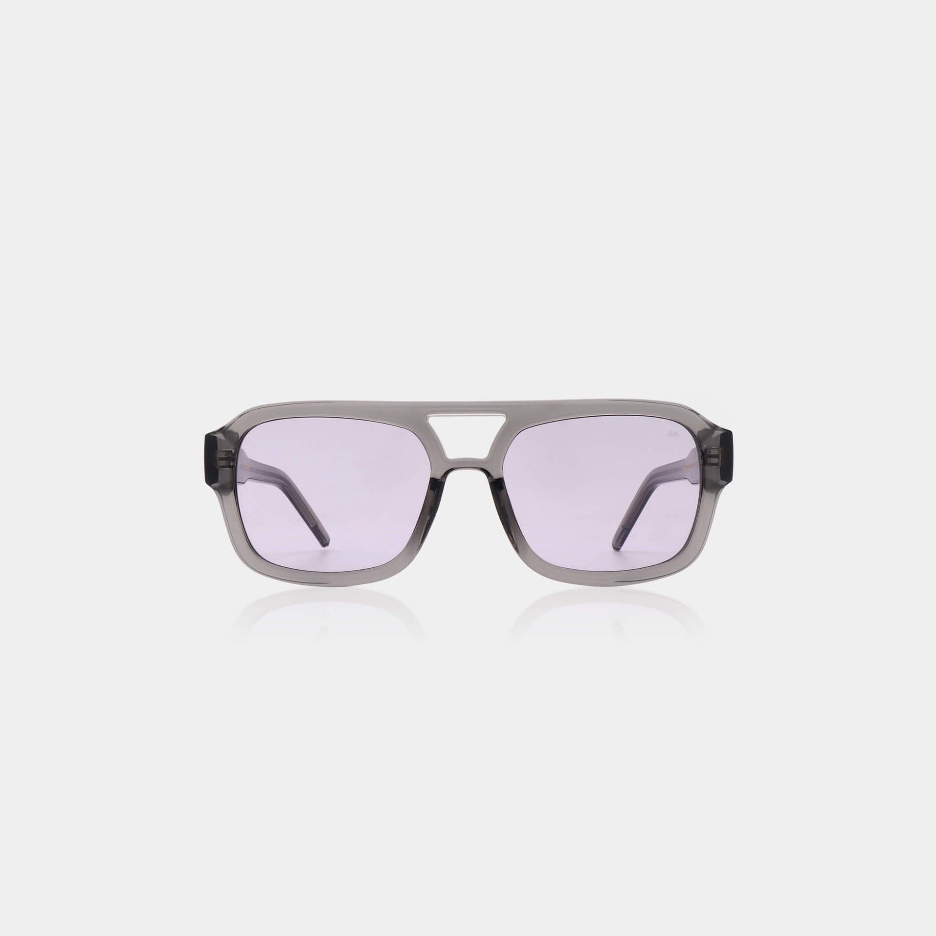 Kaya Sunglasses - Grey Transparent - HAYGEN