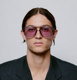 Kaya Sunglasses - Grey Transparent - HAYGEN