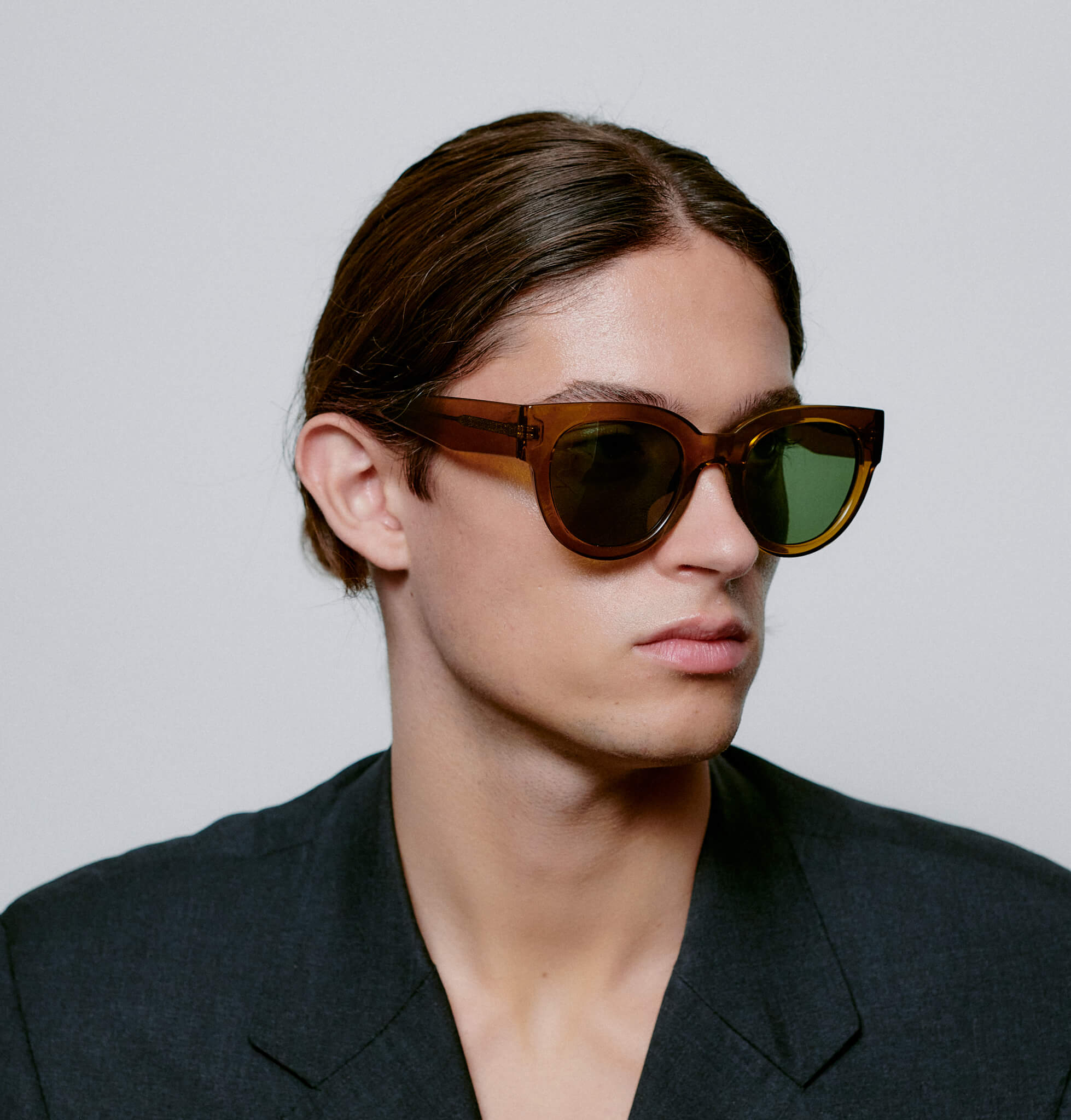 Lilly Sunglasses - Smoke Transparent - HAYGEN