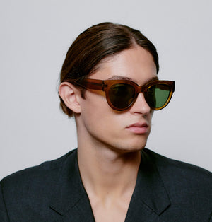 Lilly Sunglasses - Smoke Transparent - HAYGEN