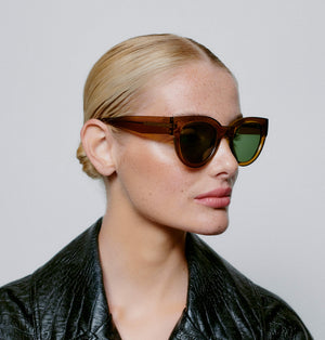 Lilly Sunglasses - Smoke Transparent - HAYGEN