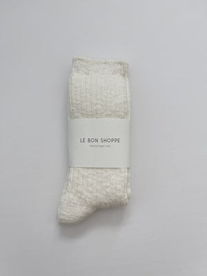 Le Bon Shoppe - Cottage Socks - Linen - HAYGEN