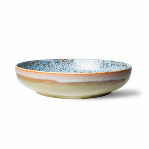 HKliving - 70s Ceramic Salad Bowl - Peat - HAYGEN