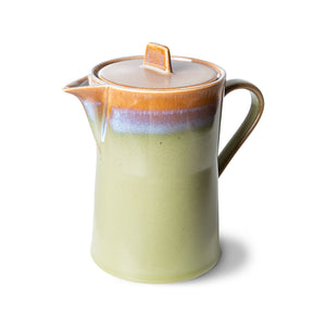 HKliving - 70s Ceramics Tea Pot - Peat - HAYGEN