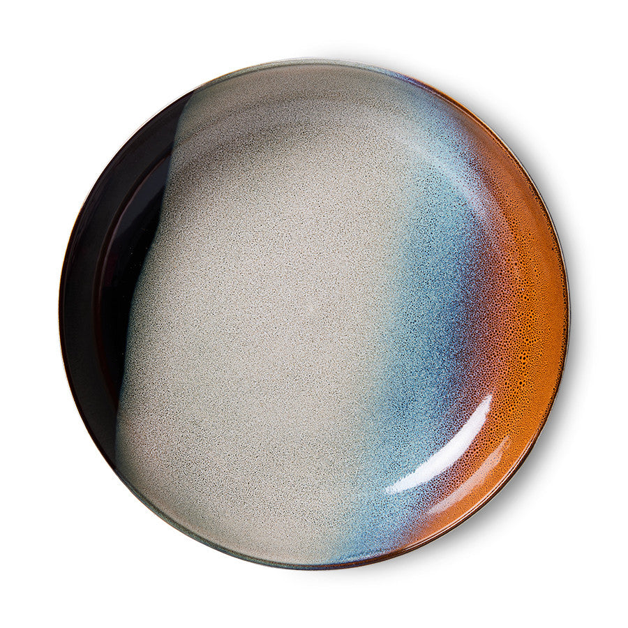 HKliving - 70s Ceramic Salad Bowl - Flower Power - HAYGEN