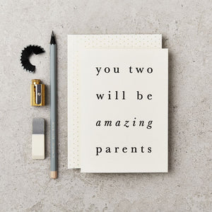 Katie Leamon - Amazing Parents Card - HAYGEN