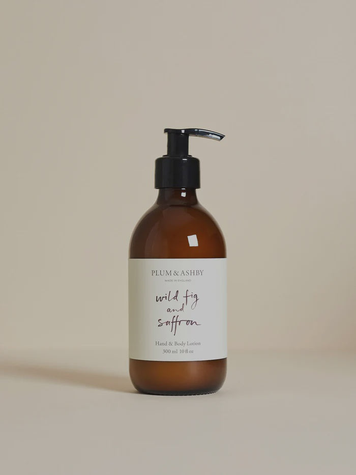Plum & Ashby - Wild Fig and Saffron Hand and Body Lotion - HAYGEN