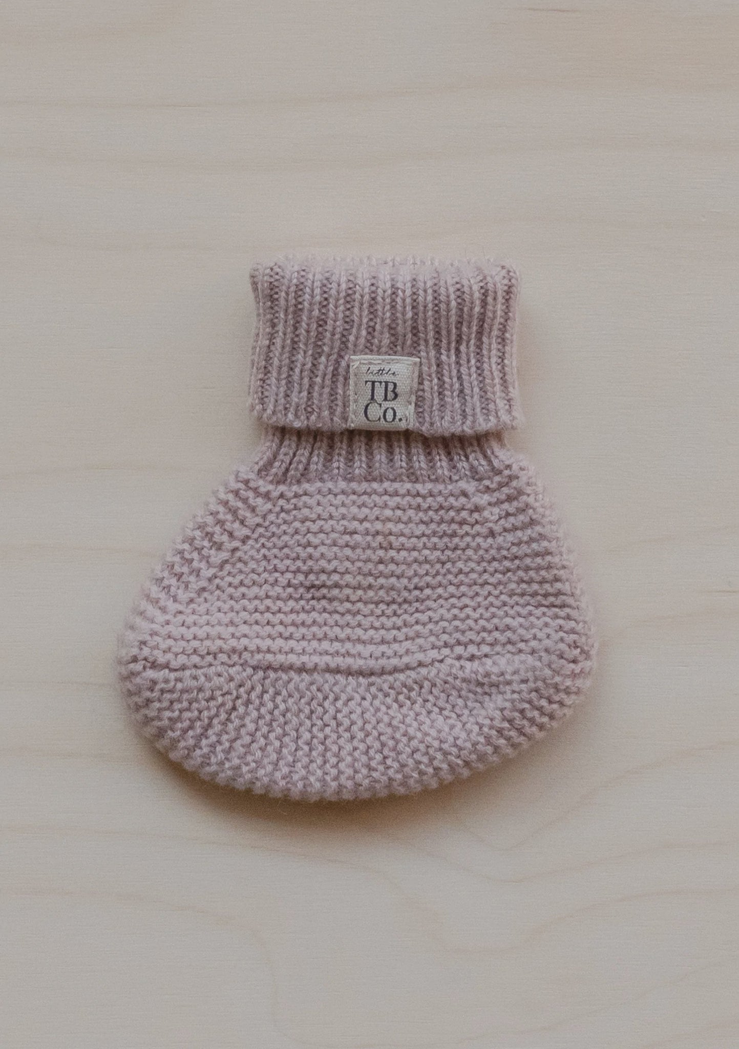 The Tartan Blanket Co - Cashmere & Merino Baby Booties - Blush - HAYGEN