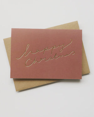 Katie Leamon - Burgundy Happy Christmas - HAYGEN