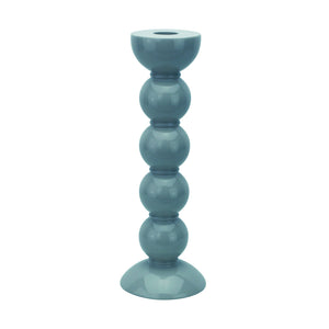 Addison Ross - Tall Chambray Bobbin Candlestick - 24cm - HAYGEN