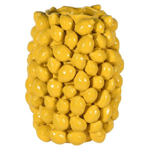 Glazed Ceramic Lemon Vase - HAYGEN