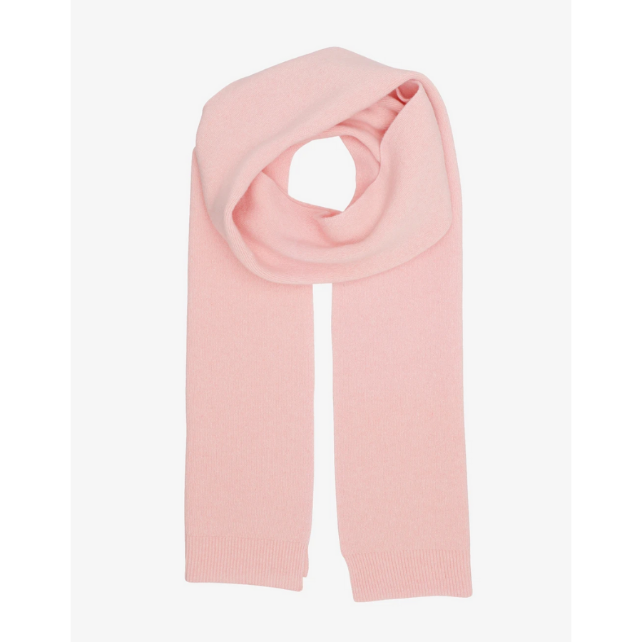 Colorful Standard - Merino Wool Scarf - Faded Pink - HAYGEN