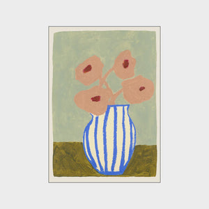 Carla Llnaos - Pink Flowers - 30x40cm - HAYGEN
