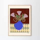 Carla Llanos, Purple Flowers - 50x70cm - HAYGEN