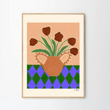 Carla Llanos, Red Tulips - 30x40cm - HAYGEN