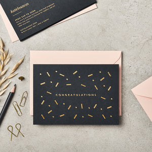 Katie Leamon - Congrats Confetti Foiled - HAYGEN