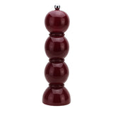 Addison Ross - Deep Cherry Red Bobbin Salt Or Pepper Mill Grinder - HAYGEN
