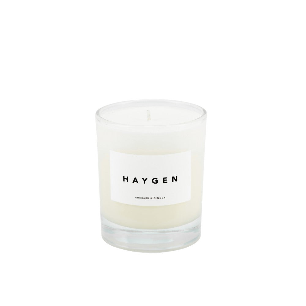 Haygen - Candle Medium Rhubarb & Ginger - HAYGEN