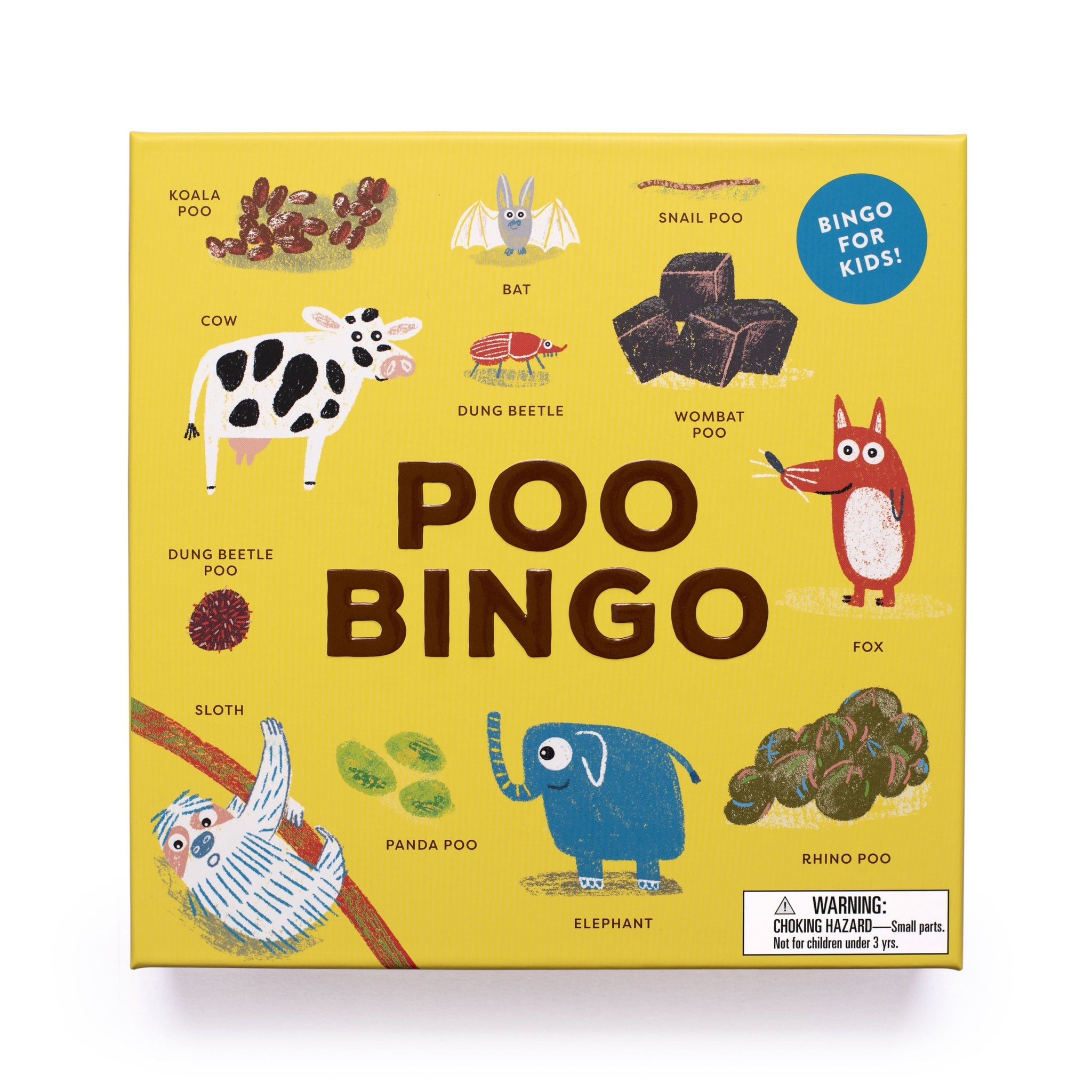 Poo Bingo For Kids - HAYGEN