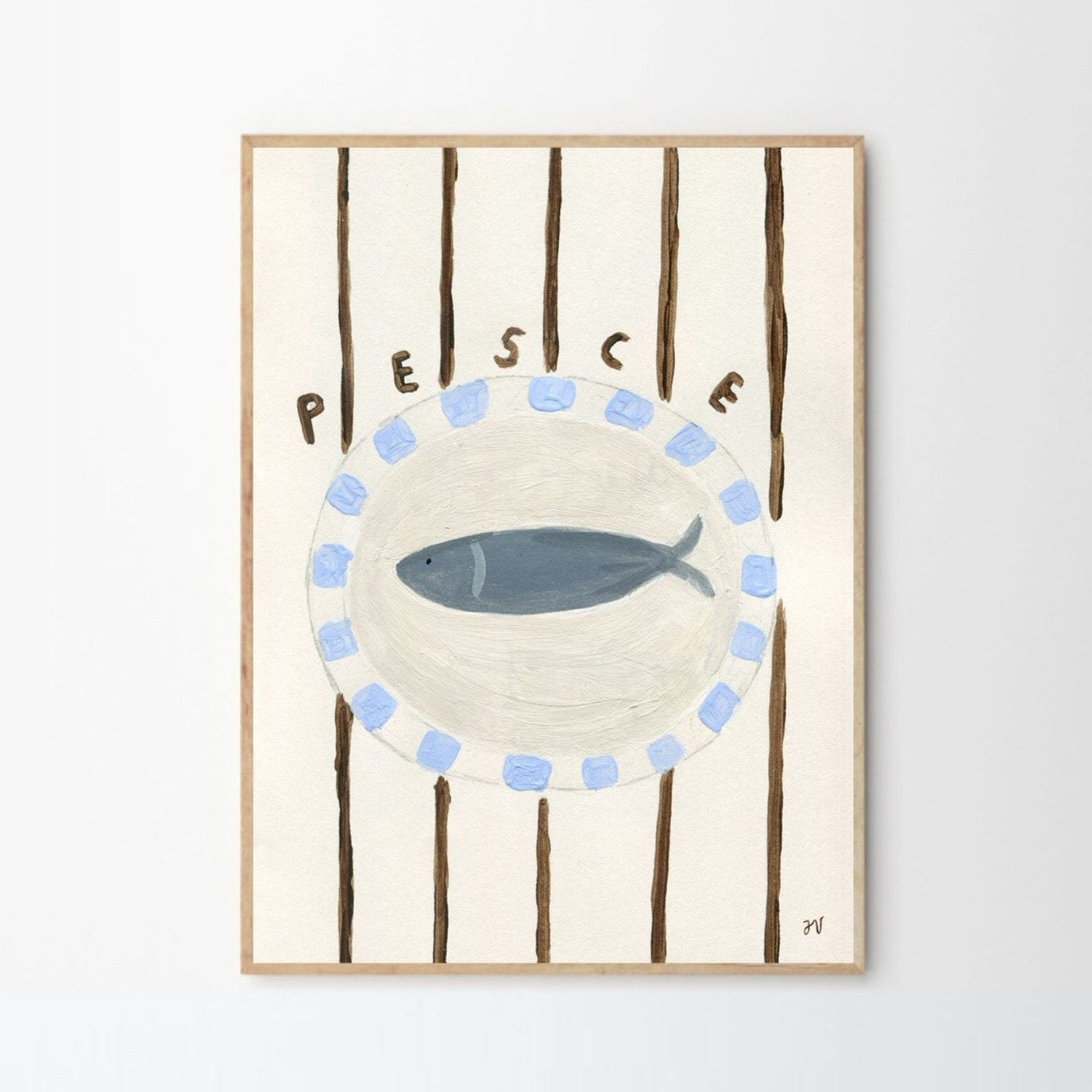 Isabelle Vandeplassche, Pesce - 30x40cm - HAYGEN