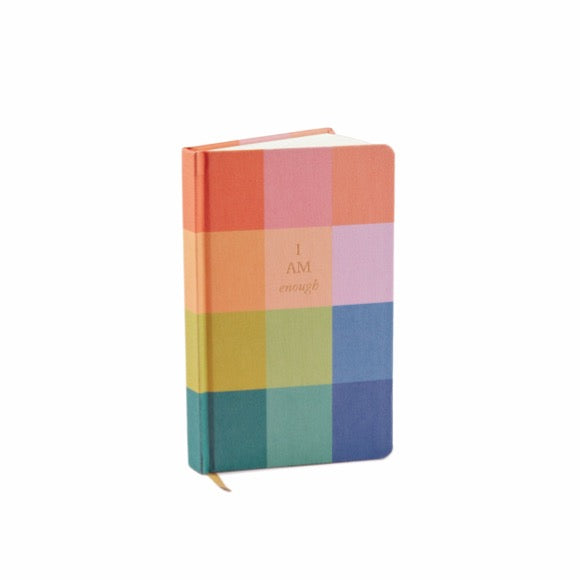 Bookcloth Journal Rainbow Check - HAYGEN