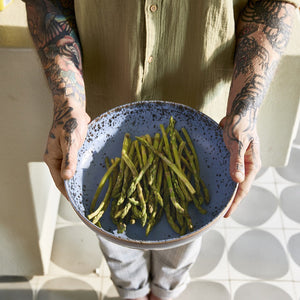 HKliving - 70s Ceramic Salad Bowl - Peat - HAYGEN