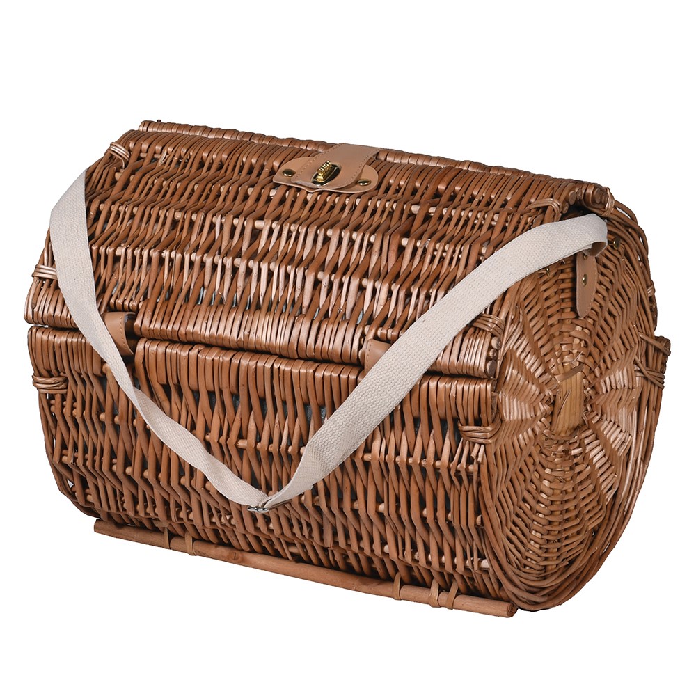 Four Person Round Picnic Basket - HAYGEN