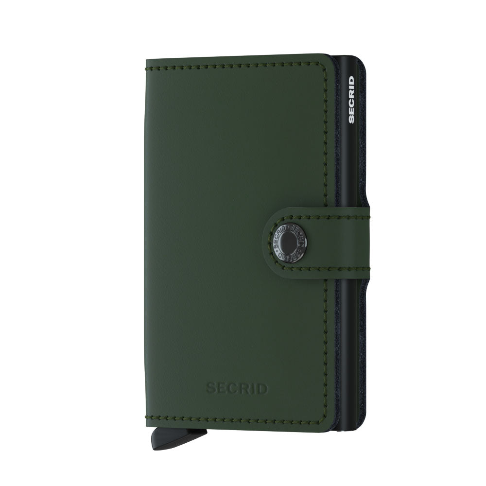 Secrid - Mini Wallet - Matt Green/Black - HAYGEN