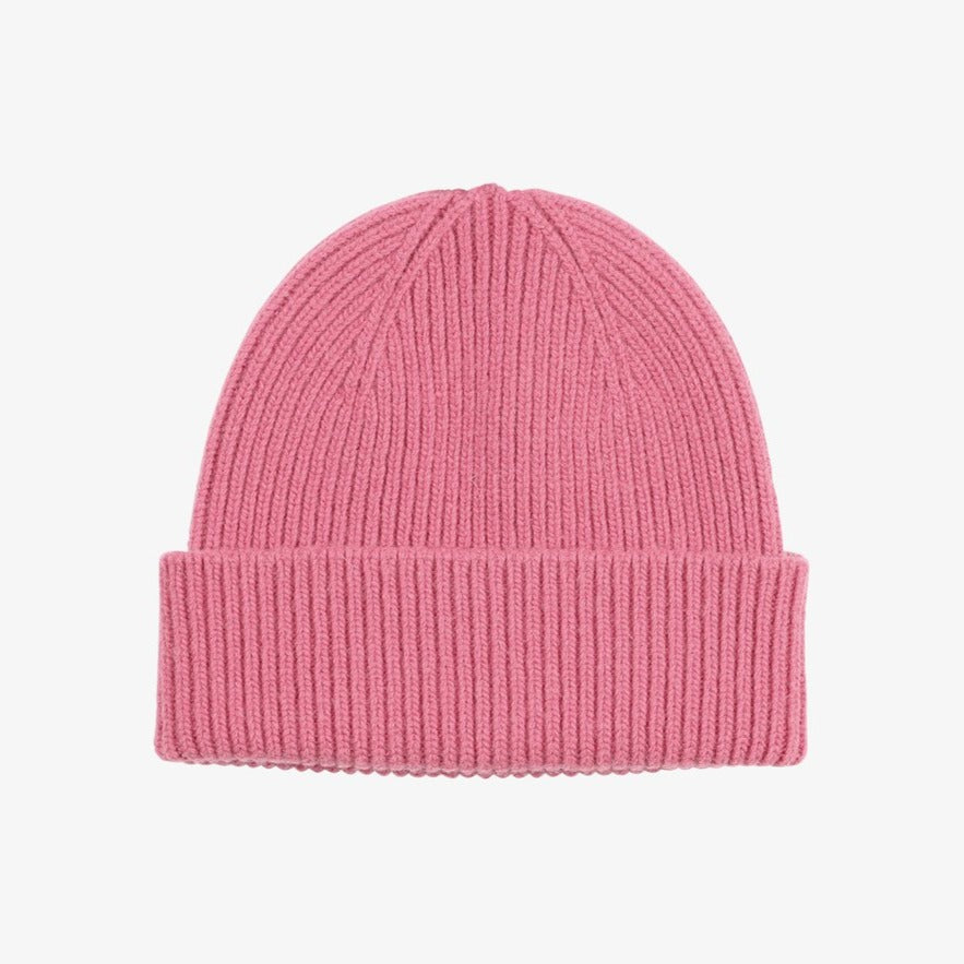 Colorful Standard - Merino Wool Beanie - Bubblegum Pink - HAYGEN